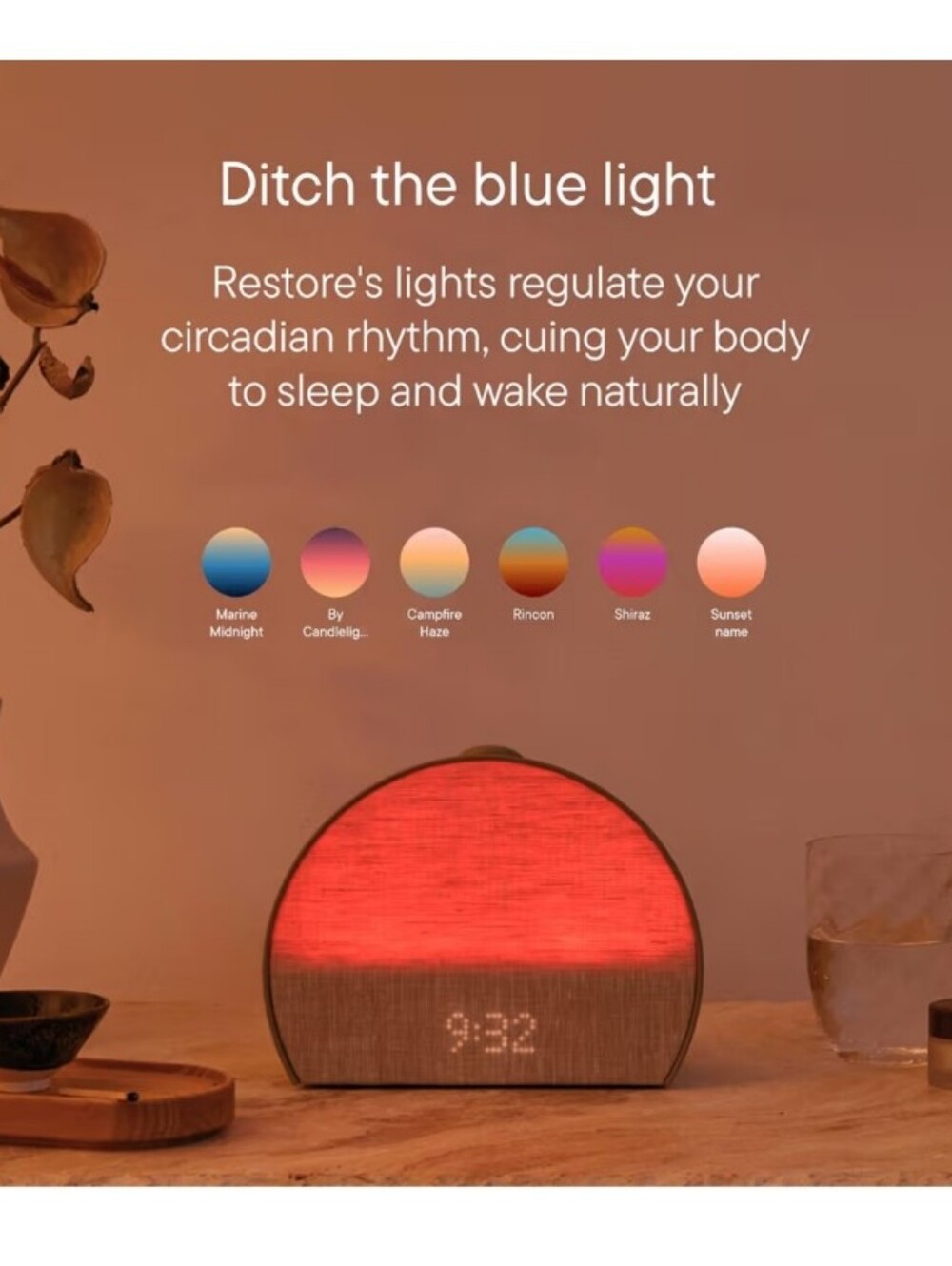 Hatch Restore 2 Sunrise Alarm Clock, Smart Light, Sleep Audio - Picture 2 of 9